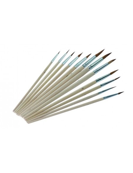 Pędzelki zaprawkowe 12 szt.