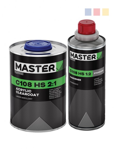 Acrylic clear coat Master Troton C108 HS 2:1 | 1+0.5L set