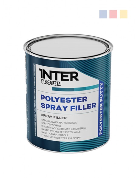 Polyester Spray Filler Inter Troton |  1 - 3 kg