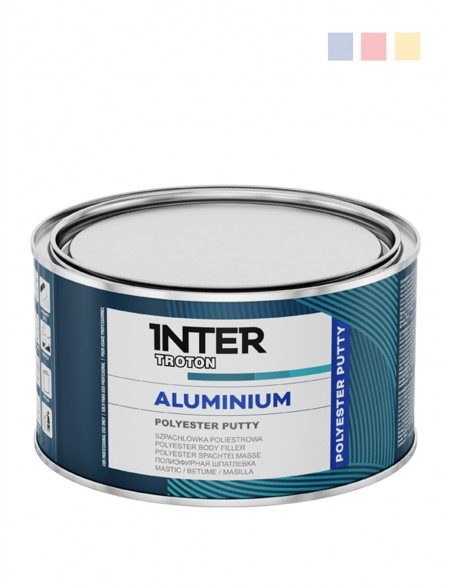Filling polyester body filler with Aluminum Inter Troton|  0.25 kg - 1.8 kg