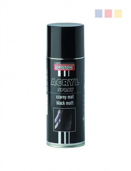 Acrylic lacquer black matt / black gloss  Troton | Spray 400ml