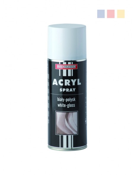 Acrylic lacquer white gloss Troton | Spray 400ml