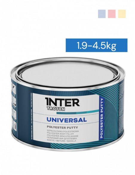 High filling polyester body filler Inter Troton Universal | 1.9 - 4.5 kg