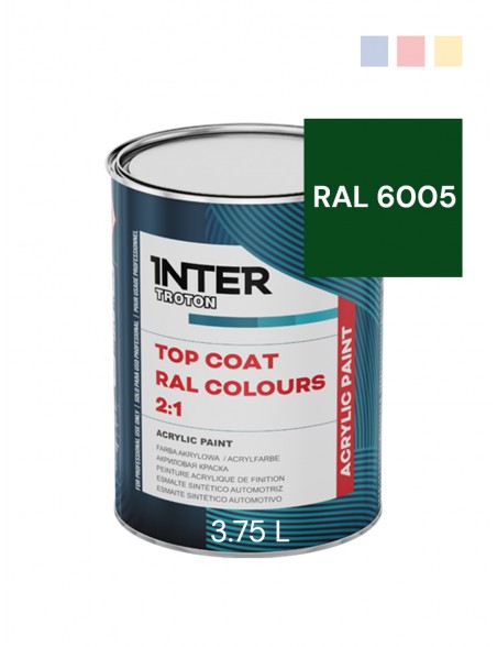 Troton acrylic Top Coat MS 2:1 RAL 6005 | 3.75L