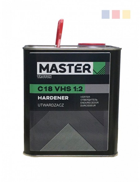 Master Troton C18 VHS 1:2 clearcoat hardener | 2.5 L