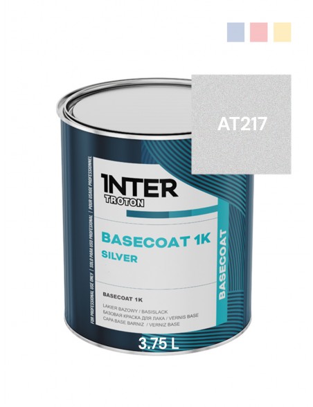 Troton Base Coat 1K Silver AT217 - 3.75 L