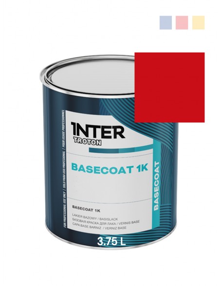Troton Base Coat 1K Red - 3.75 L