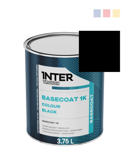 Troton Base Coat 1K Black - 3.75 L