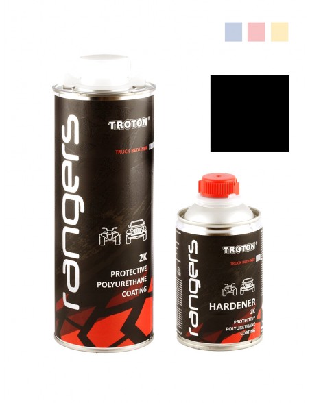 copy of RANGERS 2K Protective polyurethane coating 3:1 | black 1 kg set